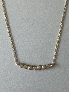 【美品】AU585 14Kゴールド ネックレス ステーションデザイン 美品】AU585 14Kゴールド ネックレス ステーションデザイン - メルカリ