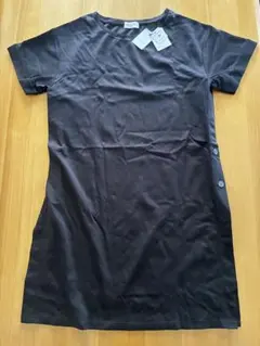新品　OPAQUE.CLIP サイドボタン　チュニックワンピースのサムネイル