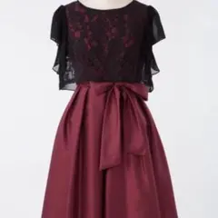 AIMER レースボレロ付き 2wayドレス