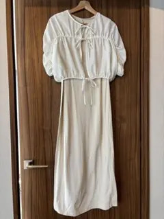 ワンピース　シャツセット　ナノユニバース　【美品】