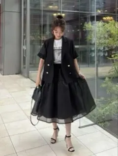 新品 ☆ しまむら yuna ☆ ロングスカートのサムネイル