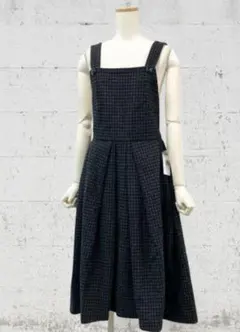 【即購入OK新品未使用】タグ付 SEVENTENウールチェックワンピ ワンピース