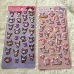 [新品未開封] ぷくっとシール クロミ＆マイメロ