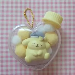 サンリオ　キャラもふケースマスコット　ポムポムプリン
