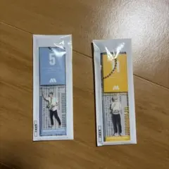 ハイキュー!! モスバーガー 待ち席風アクリルキーホルダー 2種セット