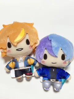 プロセカ ふわぷちマスコット ビビバス 東雲彰人 青柳冬弥 2点セット