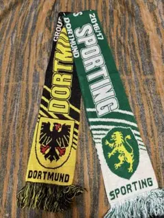 サッカーマフラー　ドルトムント　スポルティング
