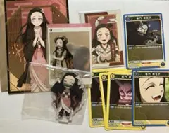鬼滅の刃 巳年 チェキ風ブロマイド 竈門禰豆子　繋がる　カード　アクスタ