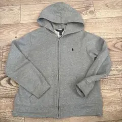 Polo Ralph Lauren グレー フルジップフーディ M