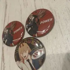 チェンソーマン　パワー　コラボ缶バッチ