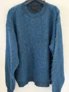 yoke 4COLOR MIX JACQUARD MOHIAR CREWNECK - メルカリ
