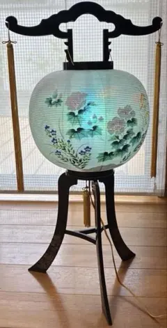 盆提灯 吊り下げ式 風景画 房付き - メルカリ