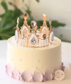 新品☆バースデーケーキトッパー オーナメント ケーキを飾る王冠、頭にかぶる王冠