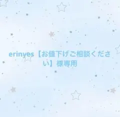 erinyes【お値下げご相談ください】様専用