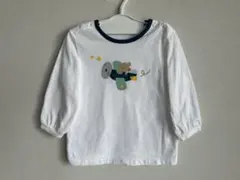 familiar クマのイラスト 長袖Tシャツとパンツのセット