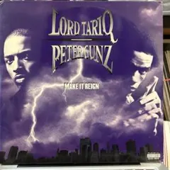 LORD TARIQ&PETER GUNZ make it reign 2LP