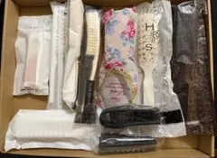 ヘアブラシ コーム まとめ売り アメニティ 10点ホテルアメニティ