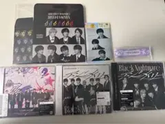 なにわ男子　Black Nightmare アシンメトリー　両面シングル