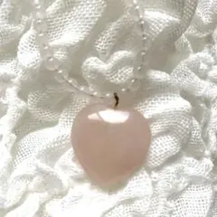 ローズクォーツ ネックレス