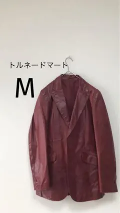 トルネードマート　ビンテージ　 ポニースキン　 赤 ジャケット