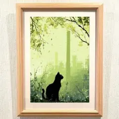 黒猫とアート
