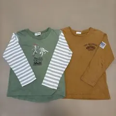 トイ・ストーリー 他　長袖カットソー　2点セット サイズ110