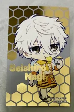 ブルーロック コラボカフェ本舗 ハニーレモン 特典　箔押し　カード　凪
