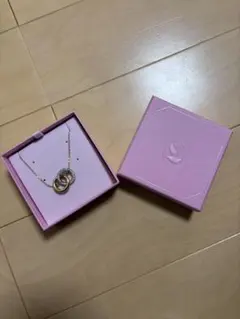 SWAROVSKI ネックレス ゴールド クリスタル