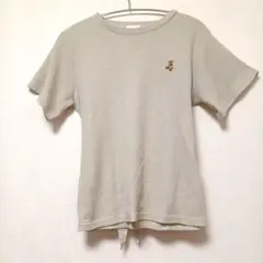 merry jenny　くま刺繍　バックリボン　Tシャツのサムネイル