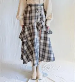 [試着のみ]NOMAE ラフッルスリットスカートのサムネイル