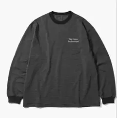 Ennoy L/S BORDER T-SHIRTS BLACK M