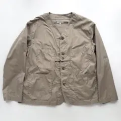 エンジニアードガーメンツ ノーカラージャケット