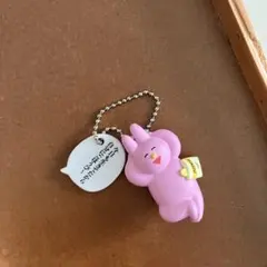 【匿名配送】　なおにゃん　ガチャ　ピンクのうさぎ キーホルダー ガチャ