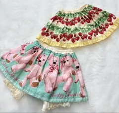 シャーリーテンプル パンツ付きスカート 100cm パフェ柄 - メルカリ