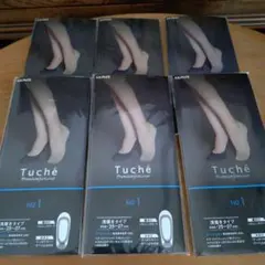 Tuché フットカバー 6足セット 浅履きタイプ　25〜27 グンゼ