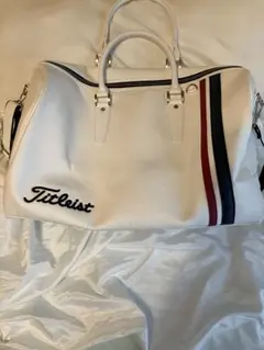 Titleist ダッフルバッグ ホワイト/ネイビー | Mercari