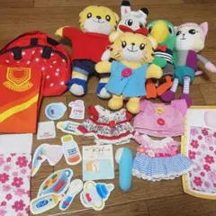 しまじろう　ブレンズ　ぬいぐるみ　はなちゃんお世話セット