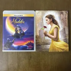 ディズニー アラジン 美女と野獣 DVD＋Blu-ray