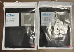 ユニクロ エアリズムシェイパーショーツ/スムースタイプ Ｌ2枚組