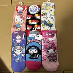 サンリオ　キャラクターソックス6足セット①