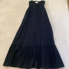 UNITED ARROWS ブラック ノースリーブワンピース