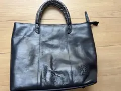 カ*輩様 ハーヴェストレーベルレザートートバッグHARVEST LABEL髭バッ