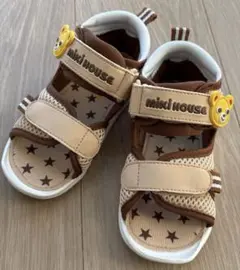 ミキハウス MIKIHOUSE ベビー サンダル メッシュサンダル 14.5