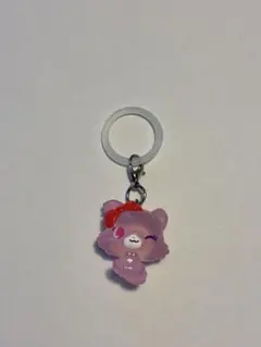 ガチャガチャ　ジュエルペット　めじるしアクセサリー　ガーネット