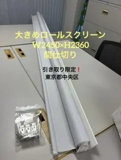 大きいロールスクリーン◆間仕切り◆タチカワ LARC Shield