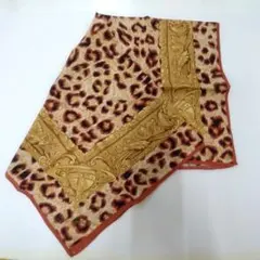【超希少】Vivienne Westwood ハンカチ スカーフ 額縁 豹柄