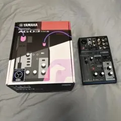 未使用 YAMAHA AG03MK2 ブラック ライブストリーミングミキサー - メルカリ