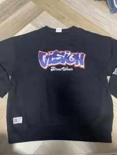 VISION グラフィティロゴ ブラックスウェットのサムネイル