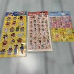 クレヨンしんちゃん　ぷっくりシール　ボンボンドロップシール　タイルシール