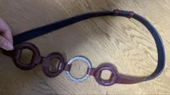 ベルト　ブラウン